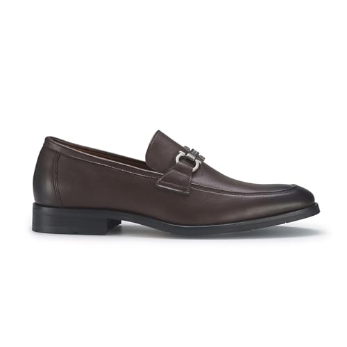 Image of Ferro Aldo Men's Premium Moc Toe Loafers | Casual & Dress Styles with Tassels & Horsebit Buckles