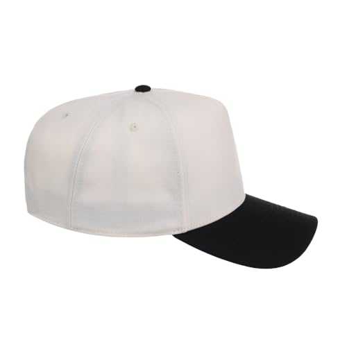 Image of Lids Blank Hook Shot A-Frame Adjustable Snapback Hat - Breathable Mesh & Lightweight | Curved Bill | One Size Fits Most