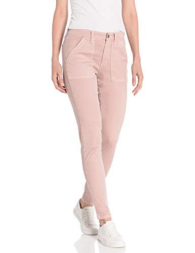 Amazon Brand - Daily Ritual Women's Stretch Twill High-Rise Utility Pant, Pale Mauve 8
