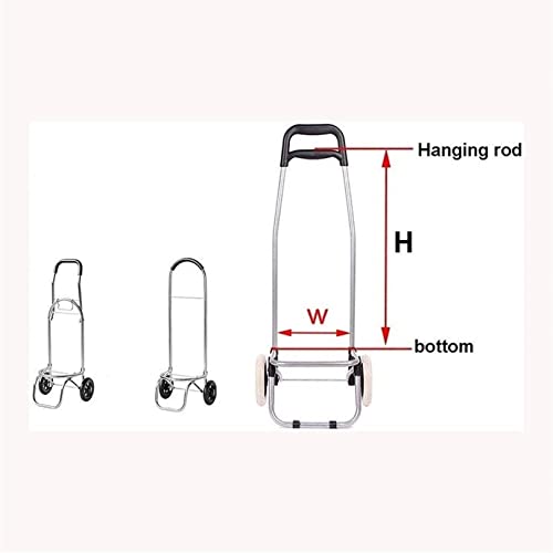 Ersatz Einkaufstrolley Tasche – 72 Liter Einkaufstrolley Tasche, Ersatz Einkaufstrolley Tasche mit Seitentasche, wasserdichte Aufbewahrungstasche aus Oxford-Stoff, 37 × 28 × 67cm (Color : 1pcs) – Bild 7