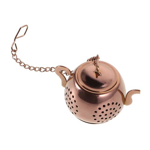 HOLIDYOYO Colador De Té De Acero Inoxidable Taza De Té Lata De Té Infusor De Té Reutilizable Bonitos Accesorios De Té Filtro De Tetera Infusor De Té Suelto Bonito Filtro De Té Con
