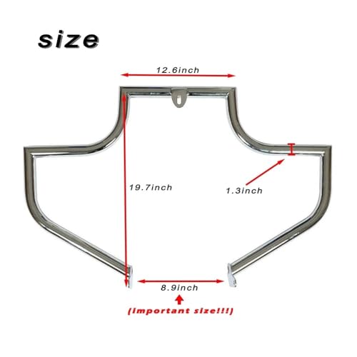 Crash bar protection de moteur d'autoroute pour Softail FLST 2000-2017