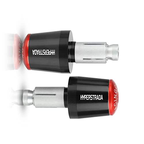 Embouts de Guidon Ducati Hyperstrada Aluminium Contre les Chocs