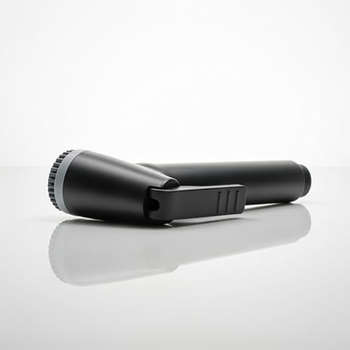 Image of Acetap Plastic Black Polished Handheld Bidet Sprayer - Durable High-Pressure Plastic Hygiene Spray with Smooth Trigger & Leak-Proof Design