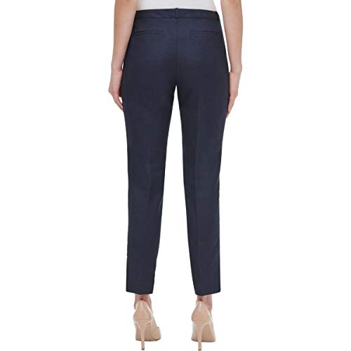 Tommy Hilfiger Women's Linen Slim-Leg Ankle Pants4
