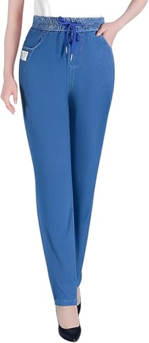 Comfijeans - Ultra-Stretch Mom Jeans, Aromia Comfy Jeans Older Woman, Janemore Comfy Stretchy Jeans for Women