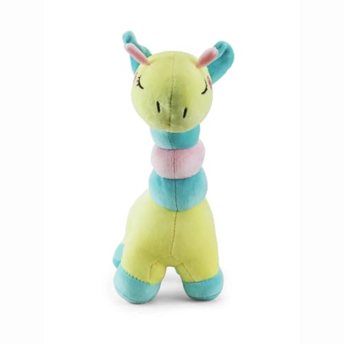 Image of DearJoy Baby Rainbow Giraffe Soft Toy - 25cm