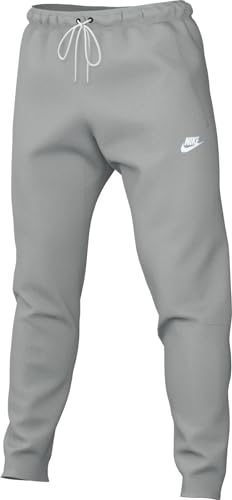 Nike Club Men's Woven Tapered Leg Pants (LT Smoke Grey/White, DX0623-077) Size Large