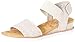 Skechers Damen Desert Kiss-Stretch Quarter Strap Sandale Flach, gebrochenes weiß, 37.5 EU