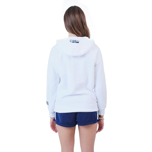 Sudadera con capucha NFL para mujer Ultra Game con cuello anudado 2