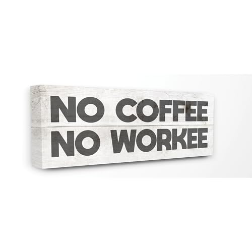 Stupell Industries 'No Coffee Funny Office Phrase'| Canvas Art