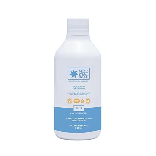 Solução Bronzeadora Por Vaporização KWR Plus 500ml