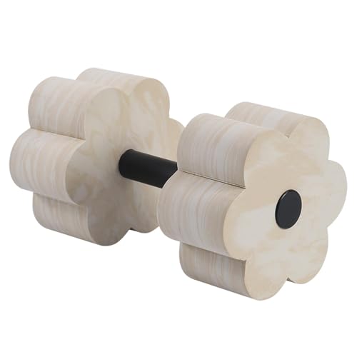 Colaxi Pool Exercise Dumbbell Water Sports Aerobic Equipment, Foam Dumbbell, Strengthening Upper Body, Men Women Pool Fitness, Beige