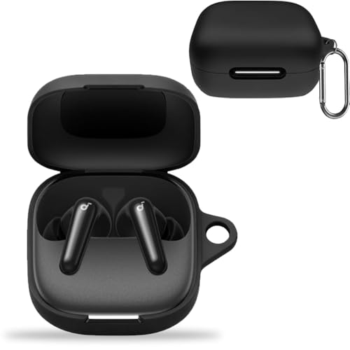 ELYBYYLE for Anker Soundcore P31i �P�[�X Soundcore P31i�p �ی�J�o�[ �ی�P�[�X �V���R���P�[�X �����[�d�\ �S�ʕی� �����h�~ �L�Y�h�~ �ϏՌ� �h�o �y�� ���[ �J���r�i�t�� Soundcore P3