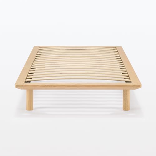 セット買い】無印良品 木製ベッドフレーム オーク材突板 スモール +  