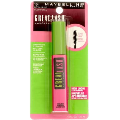 Image of Maybelline Great Lash Mascara, Royal Blue (6 Mascaras)
