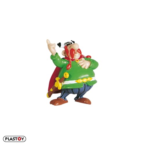 Plastoy Asterix Figur Majestix der Häuptling - Kunstharz - 6 cm