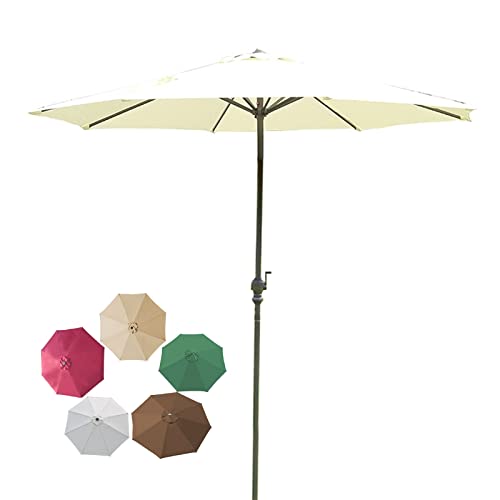 Sombrilla exterior para proteger mesas de comedor del sol y la lluvia
