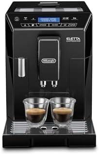 De'Longhi Eletta, Fully Automatic Bean to Cup Coffee Machine, Cappuccino and Espresso Maker, ECAM 44.660.B, 2 liters, Black