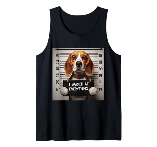 I Barked at Everything Beagle Uomini Donne Bambini Ragazzi Ragazze Cane Canotta