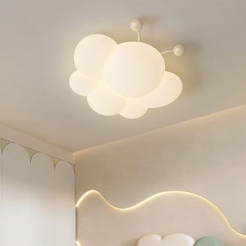 Plafonniers papillon QTHWB lampes artistiques proches plafond chambre et salon