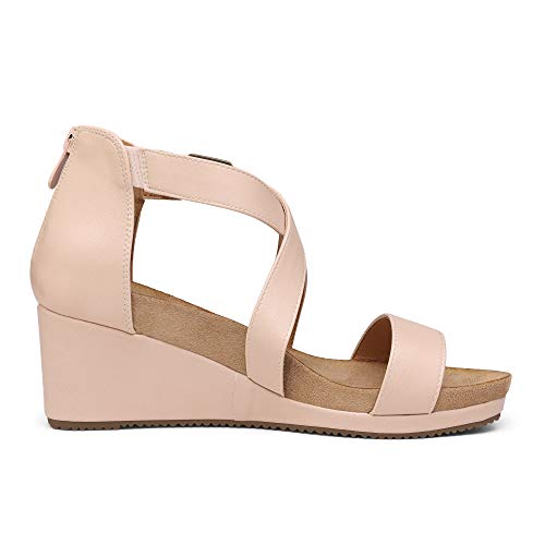 Image of DREAM PAIRS Women's Wedge Platform Summer Sandals