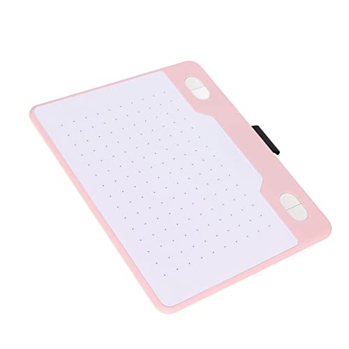 Tableta digital rosa de 5080LPI para dibujo gráfico y lectura rápida 4