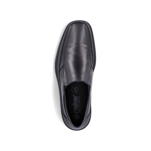 Rieker Men's Earls Formal Loafers Black 46 M EU/ 13 D(m) Us4