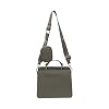 Steve Madden Women Bevelyn Convertible Crossbody Bag Shoulder, One Size, Olive, One Size