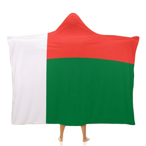 Couverture à capuche chaude et confortable grand format