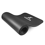 ProsourceFit Extra Thick Yoga and Pilates Mat ½” (...: COMFORT FOAM – High density 1/2” (13mm) foam guarantees protection for sensitive joints to ensure comfortable workouts VERSATILE – Ideal for many fitness purposes, such as Pilates & yoga, the extra-large 71”L x 24”W mat fits any user WATER-RESISTANT ...