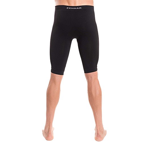 Zensah Recovery Compression Short - Hamstring Support, Compression Shorts for Running, Athletic Compression Short2