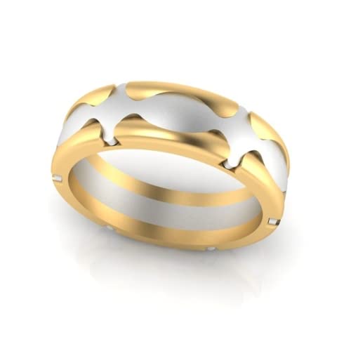 18KT (750) Yellow Gold Ring For Men_H-060-G
