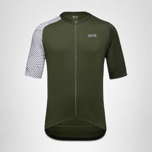 Miniatura 5 de Gorewear Maillot C5, Utility Green White, S