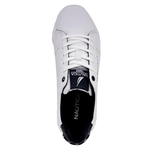 Image of Nautica Men's Casual Shoe, Classic Lace-Up Low Top Loafer, Fashion Sneaker - in Medium & Wide Width Sizes