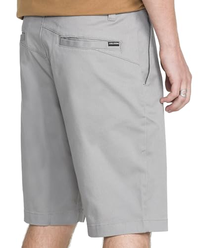 Image of Volcom Men's Vmonty Stretch 22 Chino Shorts - Casual Everyday Wear, Relaxed Fit
