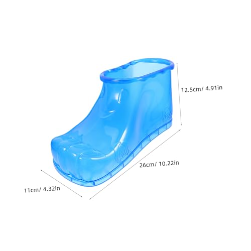 Botas Spa para Baño de Pies Talla Pequeña 12.5cm Azules miniatura 2