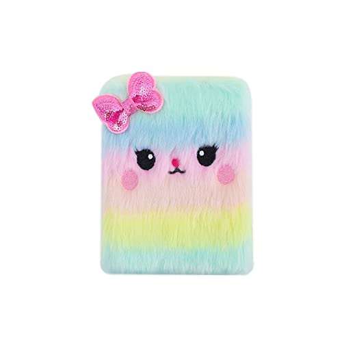 Petit carnet chat en peluche de poche pour ne plus oublier vos idées urgentes