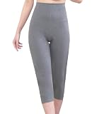 Chica Hurra グレー 7分丈 XL-2XL レギンス パンツ 綿混 コットン レディース 女性 スパッツ ストレッチ 伸縮性 通気性 用品レギンス 通販レギンス 仕事着レギンス 薄手レギンス 蒸れないレギンス なしレギンス レディースファッションレギンス プレゼント 簡単 仕事 ゆったりレギンスレディース かゆくないレギンス はくレギンス 長レギンス らくちんレギンス レディースパンツ