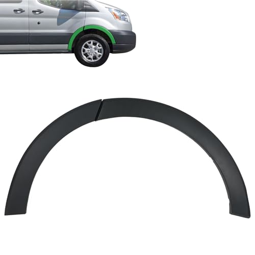 Copgge Front Wheel Opening Molding Panel Exterior Fender Flare Set for Ford Transit 150 250 350 350HD 2020 2021 2022 2023, for Ford E-Transit 2022 2023 (Right Side)