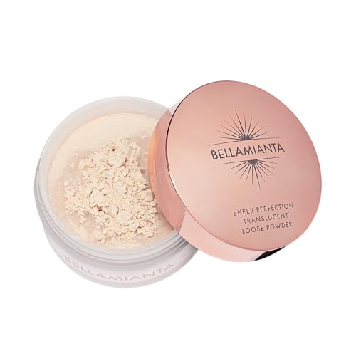 Poudre libre translucide de luxe Bellamianta enrichie en vitamine E 22 g