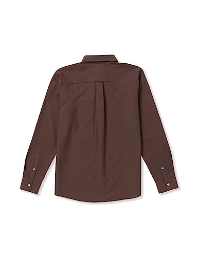 Image of Volcom Men's Long Sleeve Woven Button-up Shirt, Casual Or Dress Shirt for Work & Everyday Wear
