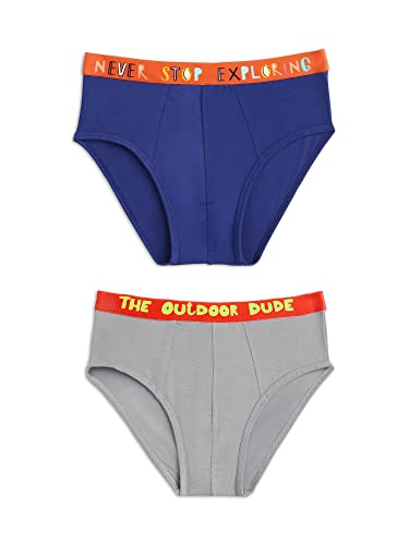 Image of XY Life Playmate Modal Briefs for Boys, Relaxed Fit, Solid