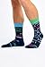 Imagen de Dedoles Calcetines Unisex Hombre Mujer y Niños Algodón muchos diseños divertidos diferente izquierda derecha
