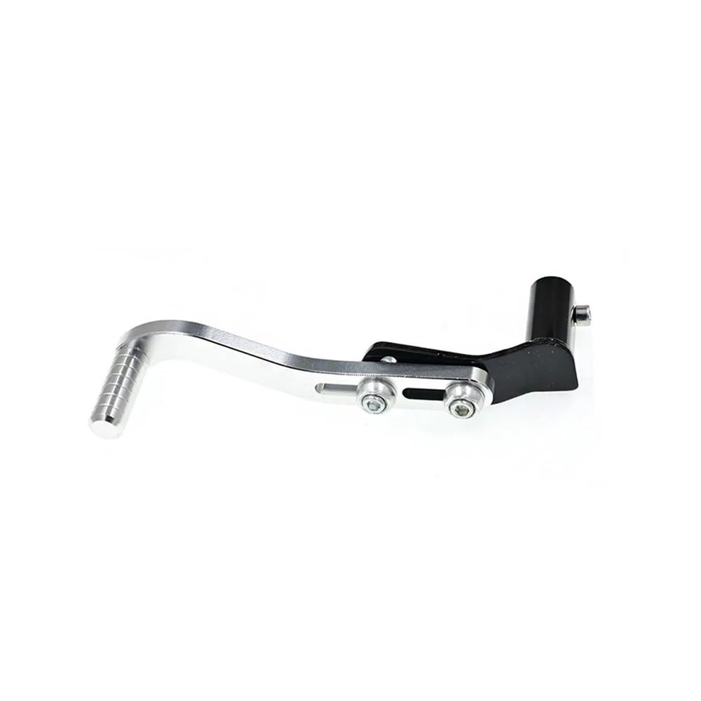 Fgjryedxj Silvery Gear Shifter Shift Lever Universal Adjustable Motorcycle Cnc Folding Aluminum Gear Shift Lever Change