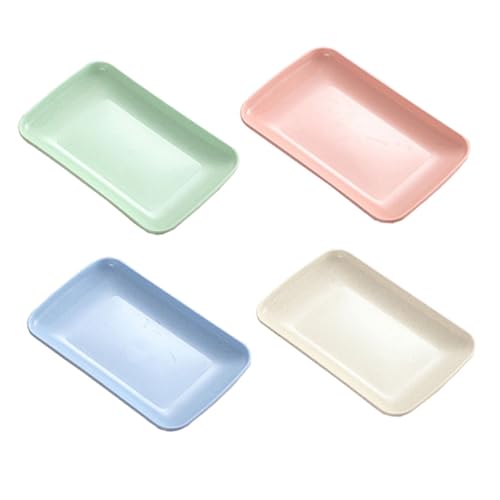 Set 4 platos rectangulares para sushi Zerodeko miniatura 6