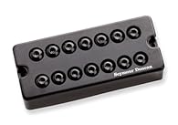 Active mount with exposed adjustable pole pieces3 ceramic magnetsOverwound coilsExtra-large pole pieces the Invader is a high-output monster voiced to saturate the notes you play with extra aggression and thump Constructed with 3 ceramic magnets, ove...