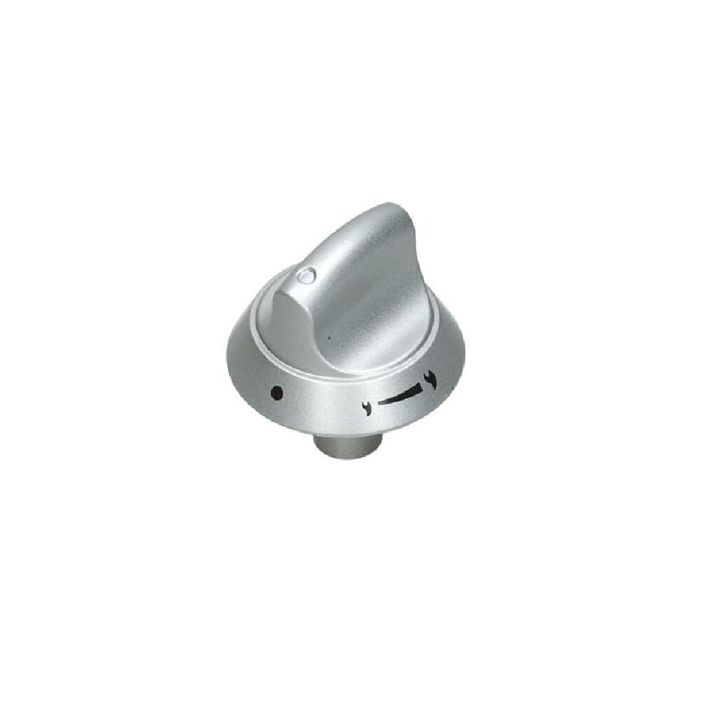 Sparefixd Silver Suitable For Hotpoint Cooker Top Oven Grill Temperature Control Knob