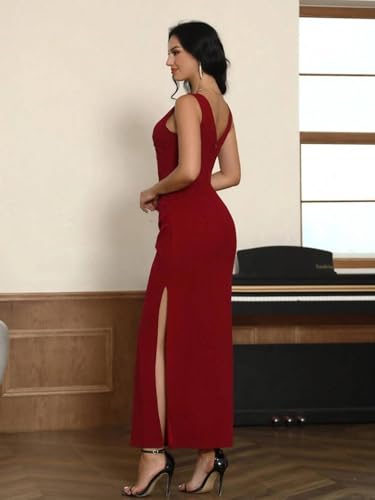 Image of KOTTY Women's Flowy Midi Round Neck Plus Size Dress
