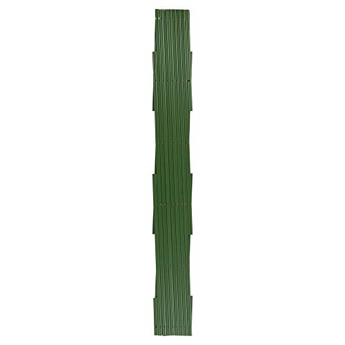 URBNLIVING Expanding Green Plastic Wall Foldable Trellis Fence Climbing Plants Garden Decor (1, 106)